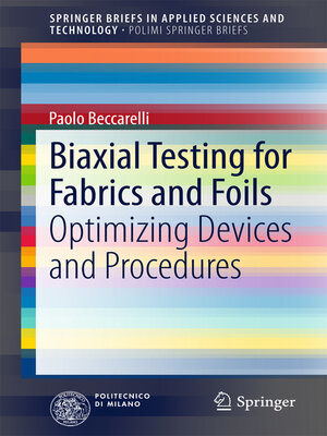 cover image of Biaxial Testing for Fabrics and Foils